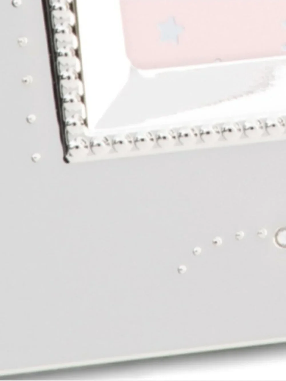 NWT Wallace 3 X 3 Baby Pink Star Nickel-plate Frame